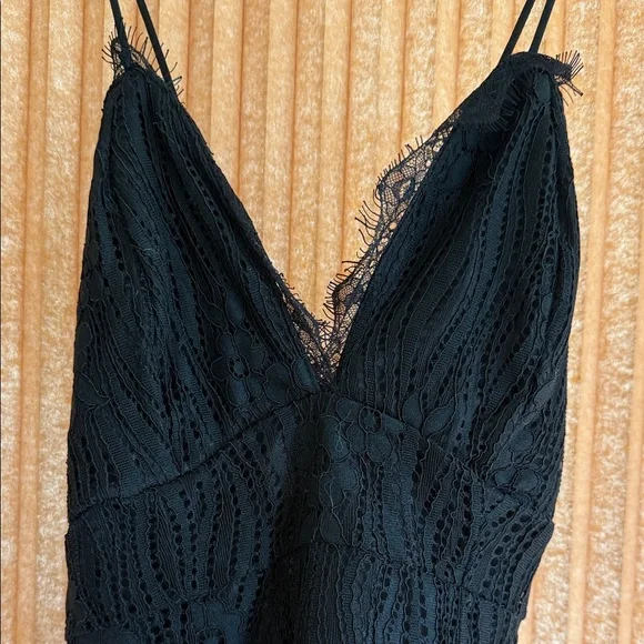 Aooksmeary Elegant Black Lace Dress - Picture 7 of 7